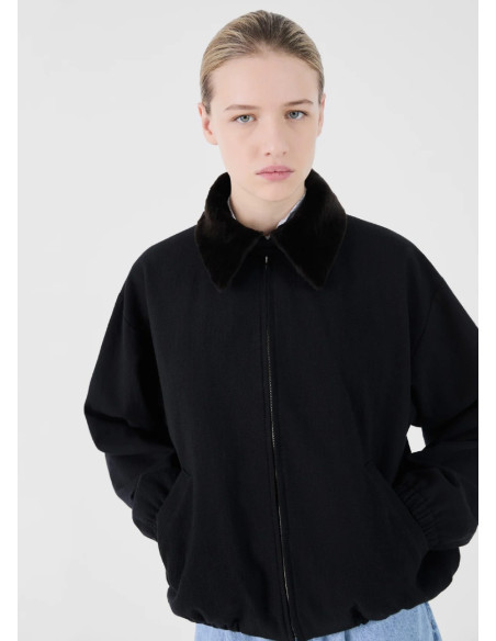 MASSCOB CHAQUETA CELIA NEGRA