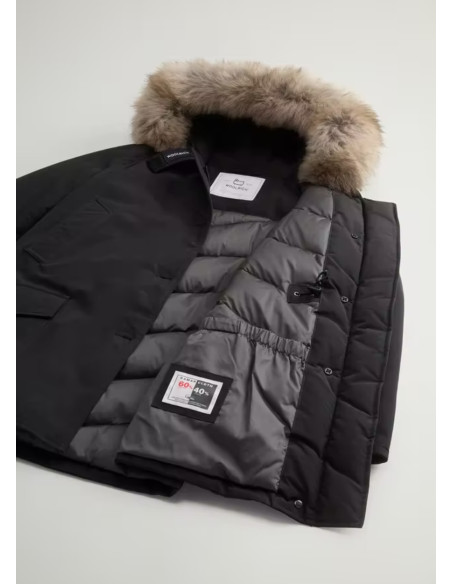 WOOLRICH PARKA ARTIC DETACHABLE FUR BLACK