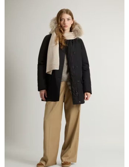 WOOLRICH PARKA ARTIC DETACHABLE FUR BLACK