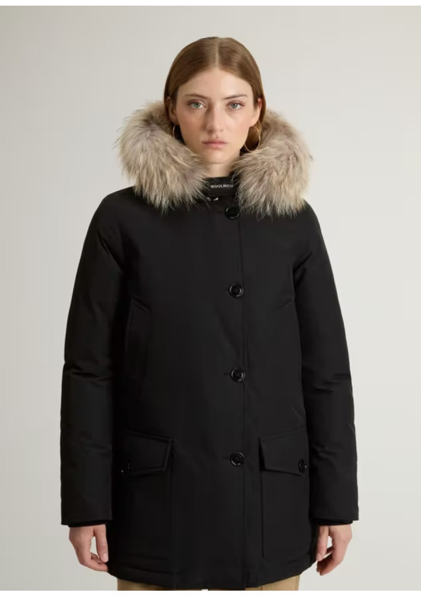 WOOLRICH PARKA ARTIC DETACHABLE FUR BLACK