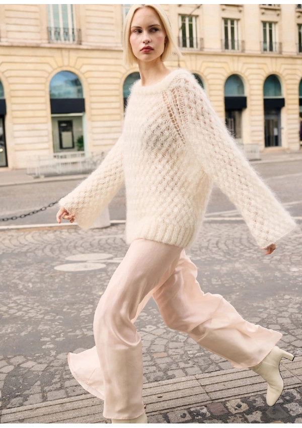MES DEMOISELLES JERSEY BRAYDEN IVORY