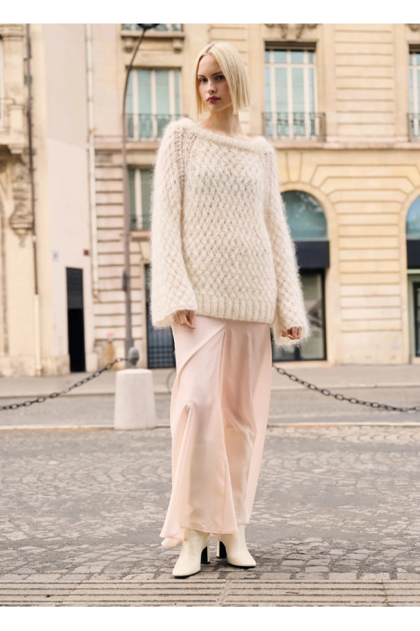 MES DEMOISELLES JERSEY BRAYDEN IVORY