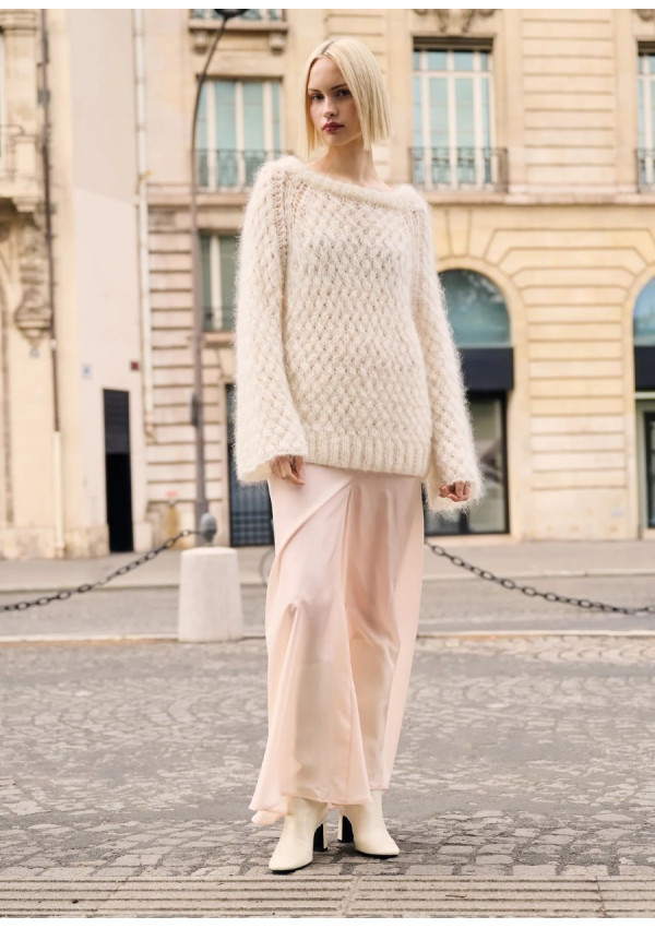MES DEMOISELLES JERSEY BRAYDEN IVORY