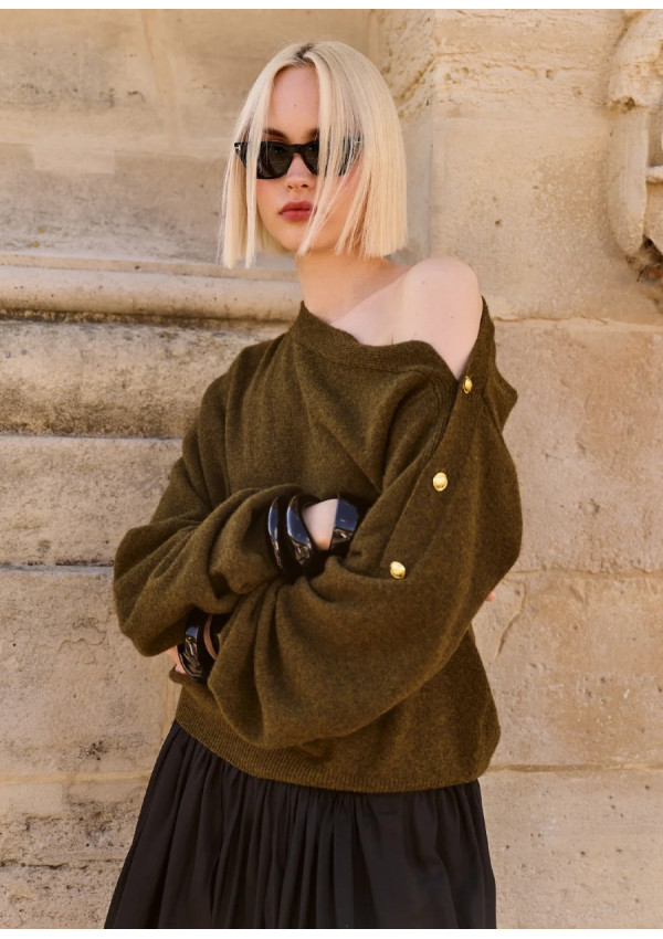 MES DEMOISELLES JERSEY FORALEE KHAKI