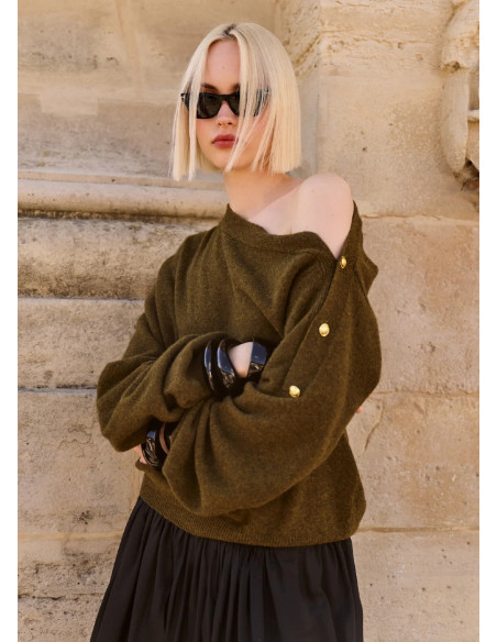 MES DEMOISELLES JERSEY FORALEE KHAKI