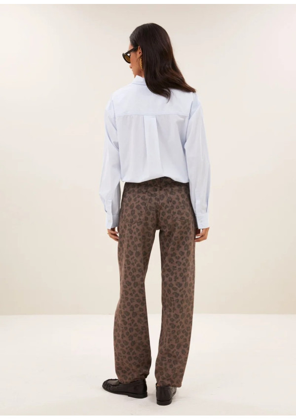 BY-BAR BLUSA LISE CHAMBRAY