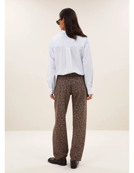 BY-BAR BLUSA LISE CHAMBRAY