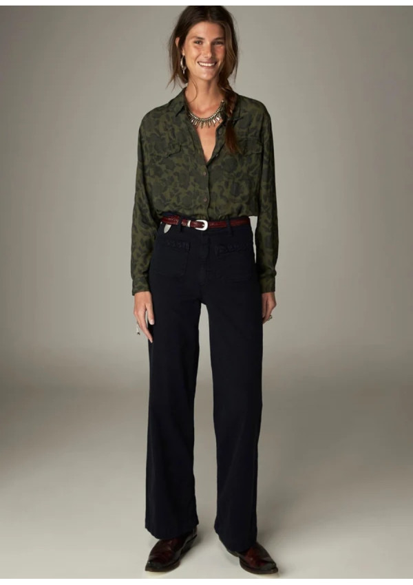 MAISON HOTEL PANTALON GIULETTA NAVY