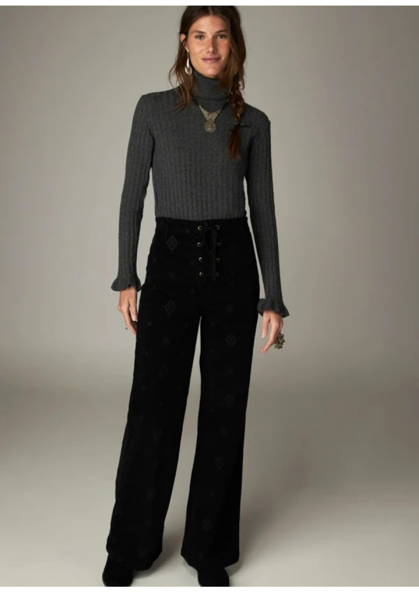 MAISON HOTEL PANTALON NINA NOIR TEMPO