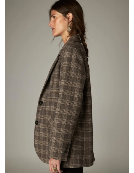 MAISON HOTEL BLAZER CAMARON LONDON PLAID