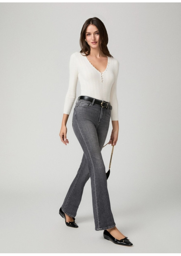 PAIGE JEANS HIGH RISE LAUREL CANYON MALIBU