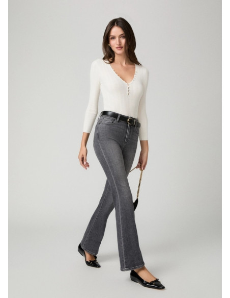 PAIGE JEANS HIGH RISE LAUREL CANYON MALIBU