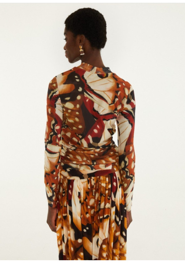 FARM RIO BLUSA MULTICOLOR BOBOFLY