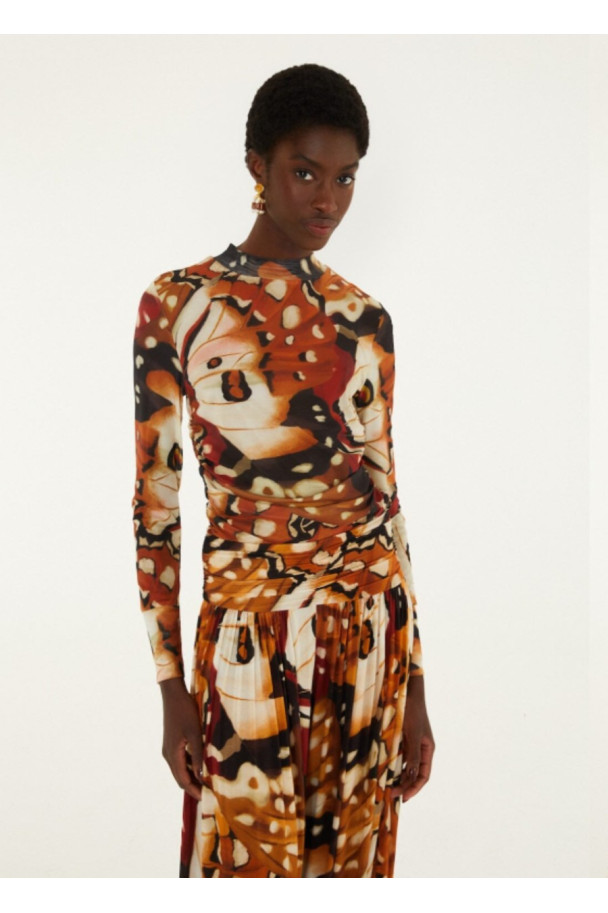 FARM RIO BLUSA MULTICOLOR BOBOFLY