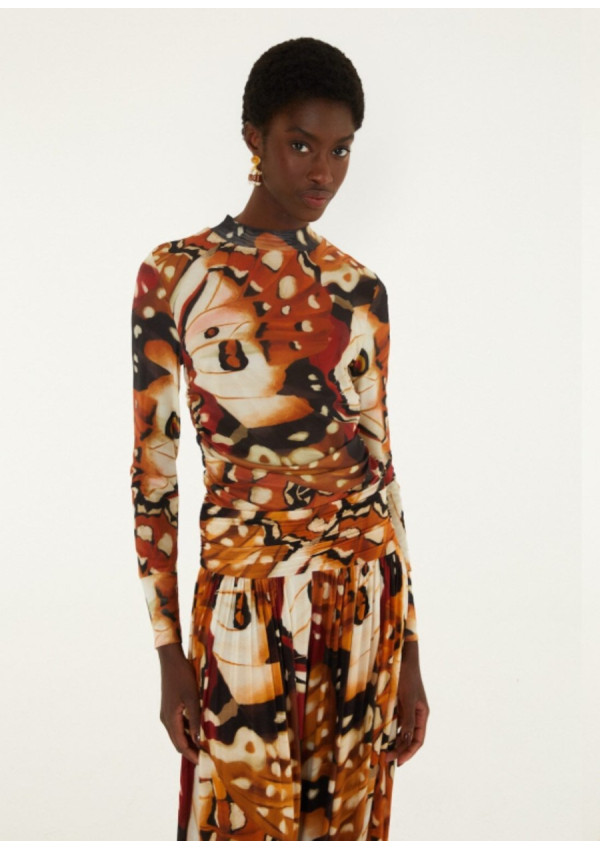 FARM RIO BLUSA MULTICOLOR BOBOFLY