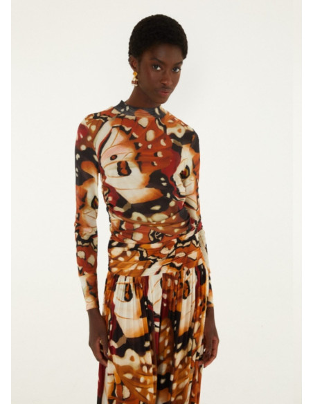 FARM RIO BLUSA MULTICOLOR BOBOFLY