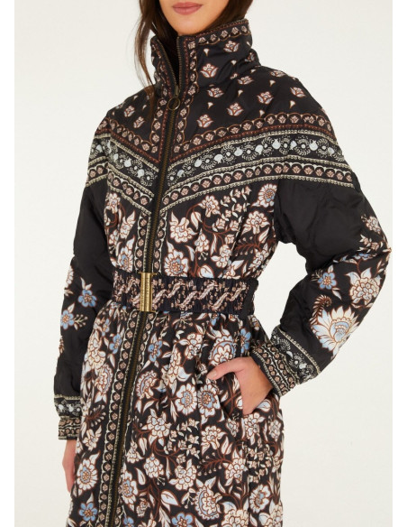 FARM RIO CHAQUETA PUFFER TAPESTRY REVERSIBLE