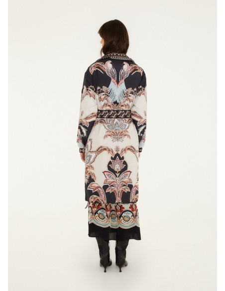 FARM RIO CHAQUETA PUFFER TAPESTRY REVERSIBLE