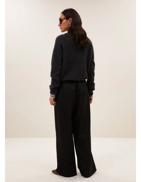 BY-BAR JERSEY POLLY DARK GREY