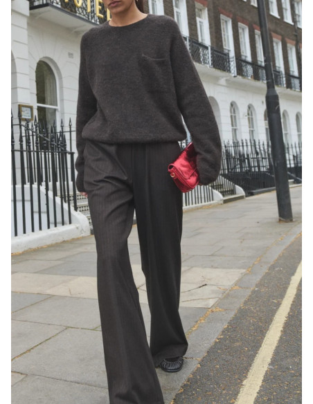 BY-BAR JERSEY POLLY DEEP BROWN
