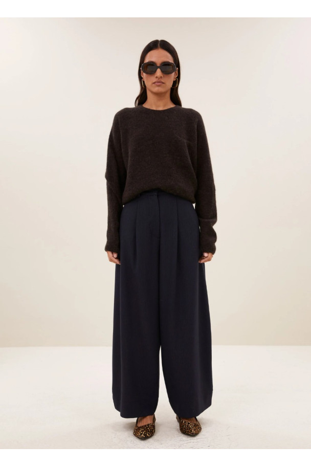BY-BAR JERSEY POLLY DEEP BROWN