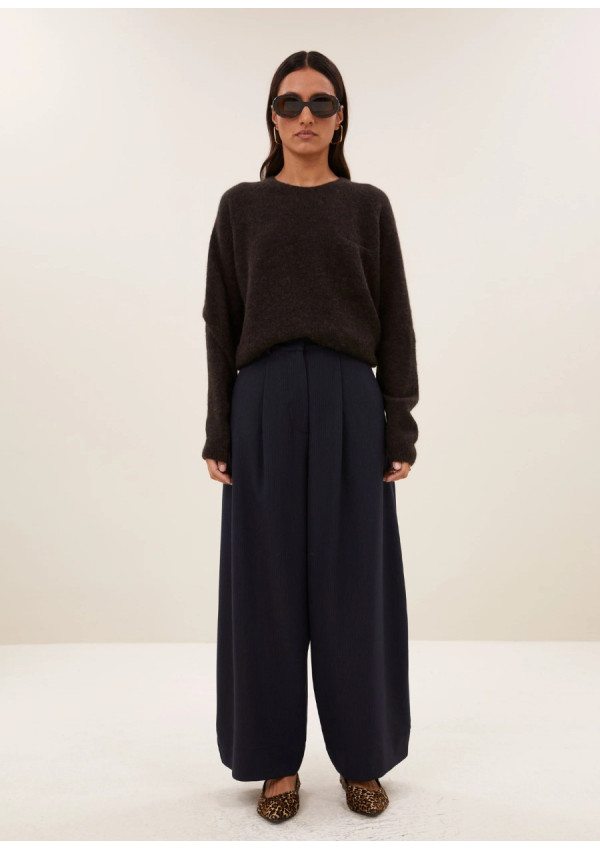 BY-BAR JERSEY POLLY DEEP BROWN