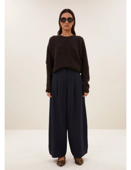 BY-BAR JERSEY POLLY DEEP BROWN