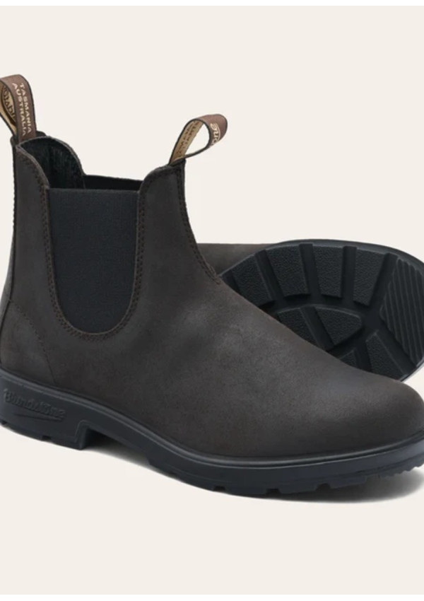 BLUNDSTONE BOTA CHELSEA DARK BROWN