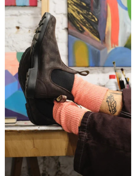 BLUNDSTONE BOTA CHELSEA DARK BROWN