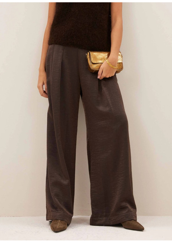 BY-BAR PANTALON LODI METALLIC BRONZE