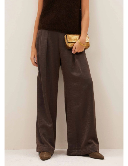 BY-BAR PANTALON LODI METALLIC BRONZE