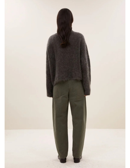 BY-BAR PANTALON DAVI OLIVE