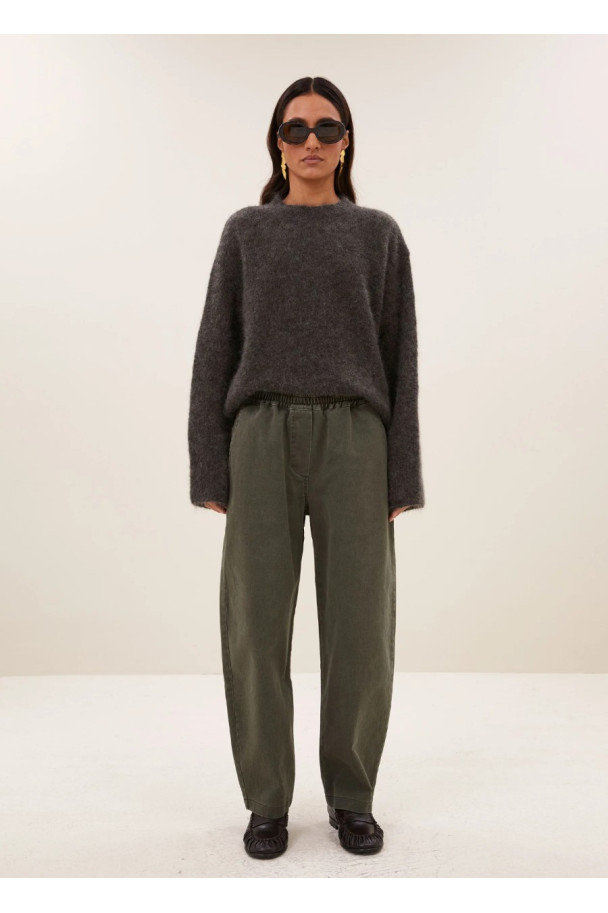 BY-BAR PANTALON DAVI OLIVE