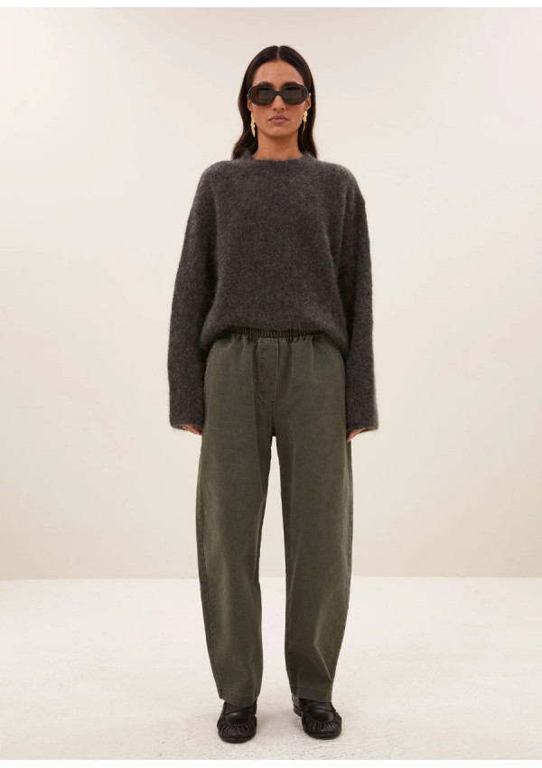 BY-BAR PANTALON DAVI OLIVE