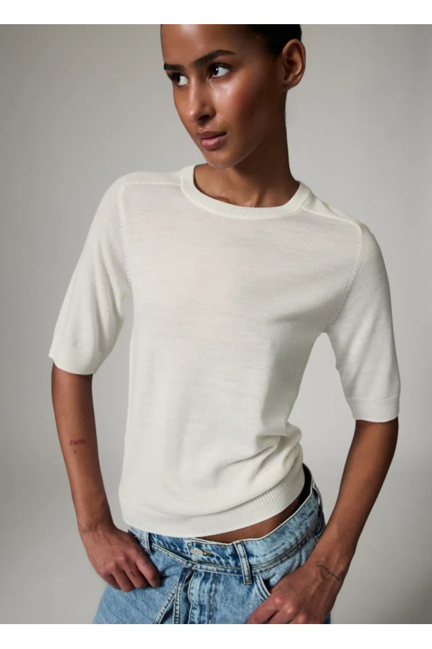 DAY CAMISETA PUNTO CAROLINA ECRU