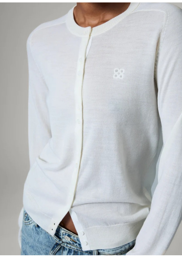 DAY CARDIGAN  LUNA ECRU