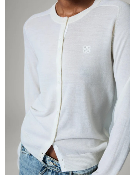 DAY CARDIGAN  LUNA ECRU