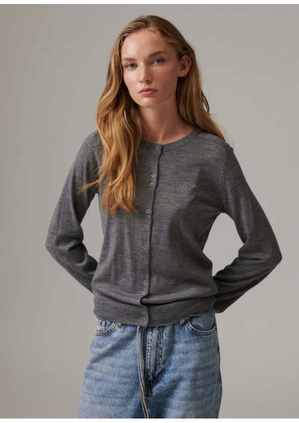 DAY CARDIGAN LUNA GRIS