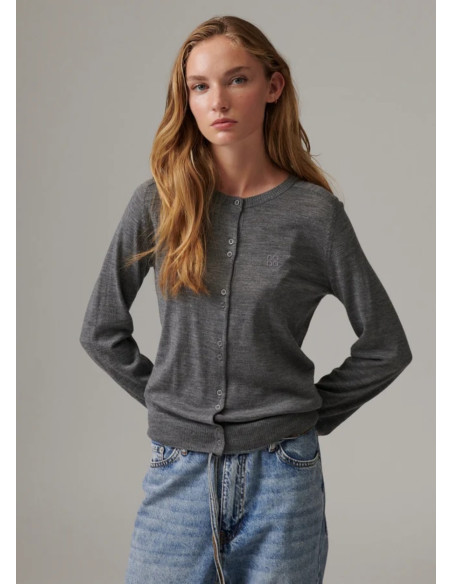 DAY CARDIGAN LUNA GRIS