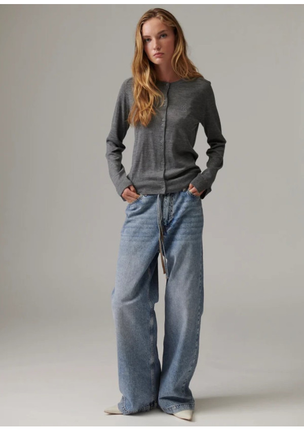 DAY CARDIGAN LUNA GRIS