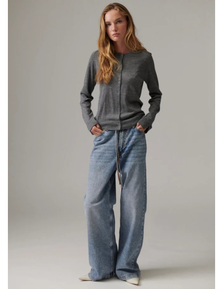 DAY CARDIGAN LUNA GRIS