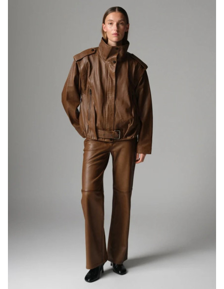 DAY PANTALON FLARO MARRON