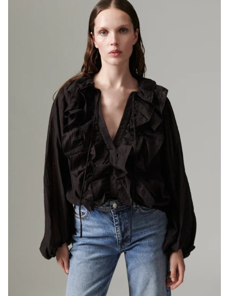 DAY BLUSA FREY MARRON
