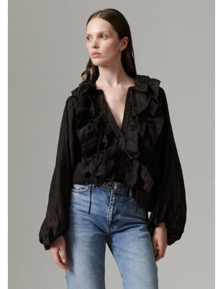 DAY BLUSA FREY MARRON