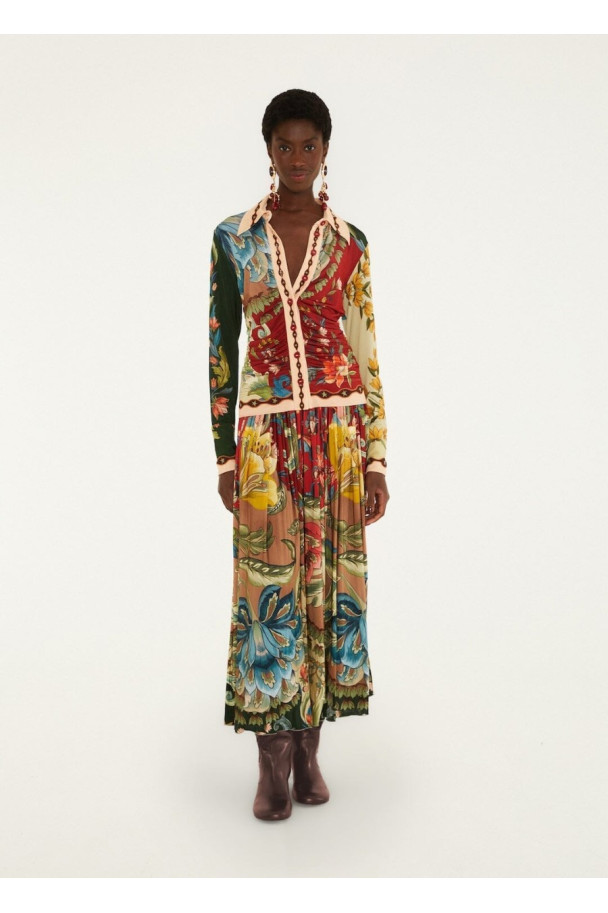 FARM RIO BLUSA LUNAR MULTICOLOR