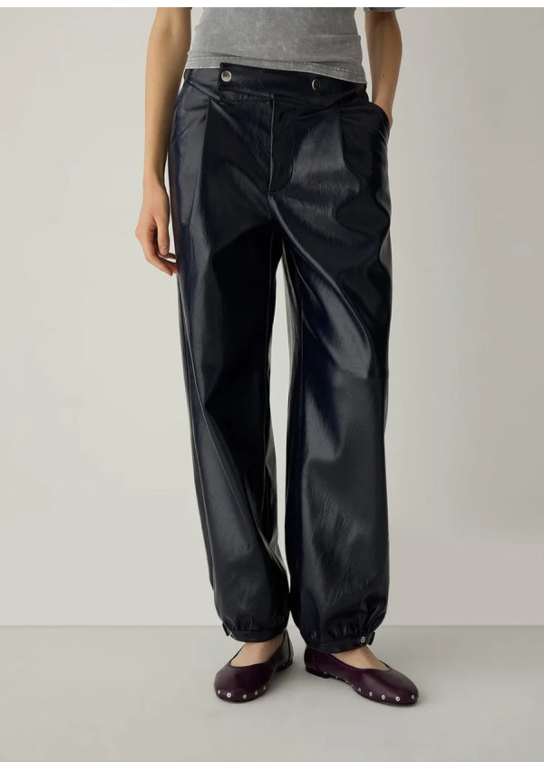 LAAGAM RILEY NAVY BALOON PANTS