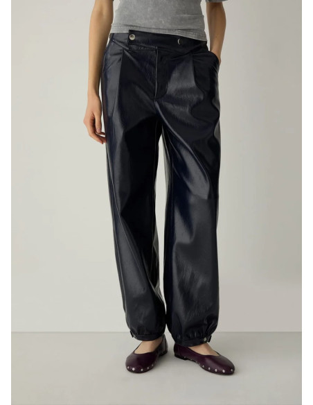 LAAGAM RILEY NAVY BALOON PANTS