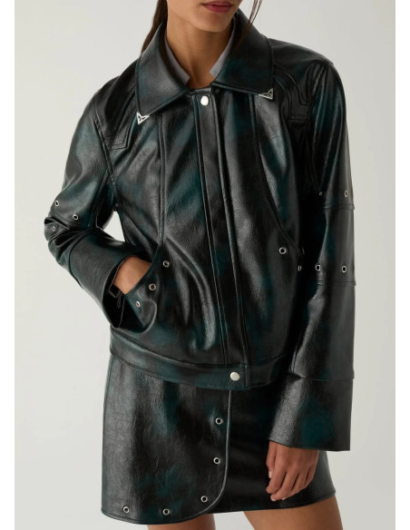 LAAGAM THEA GREEN JACKET