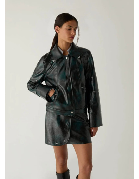 LAAGAM THEA GREEN JACKET