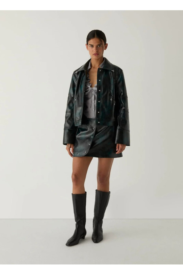 LAAGAM THEA GREEN JACKET